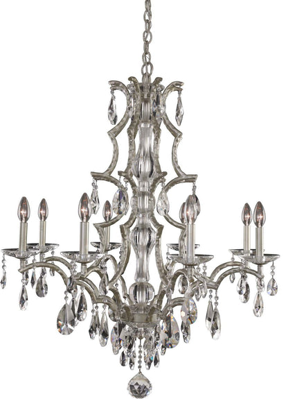 Shorecrest Chandelier, Sliver Dollar, 6By KALCO LIGHTING