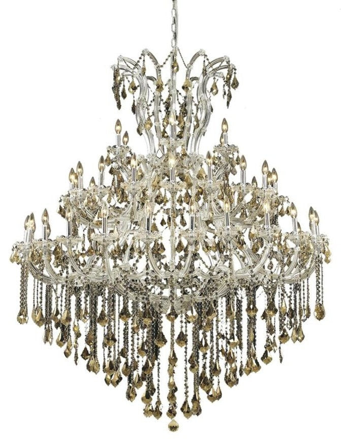 2800 Maria Theresa Collection Large Hanging Fixture, Royal CutBy Elegant Furniture & Lighting