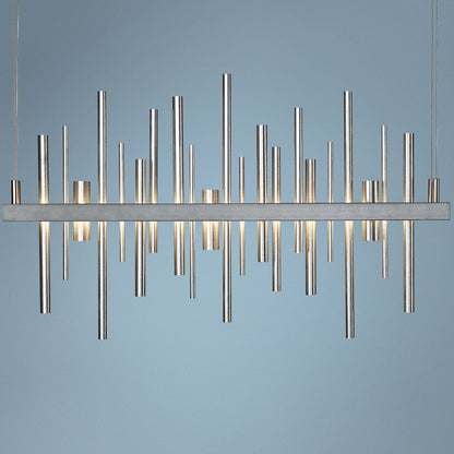Cityscape 25 1/2"W Steel LED Kitchen Island Light Pendant
