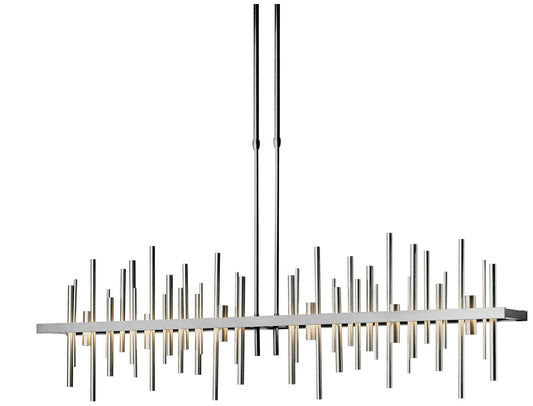 Cityscape 51.9" Vintage Platinum Short LED Pendant