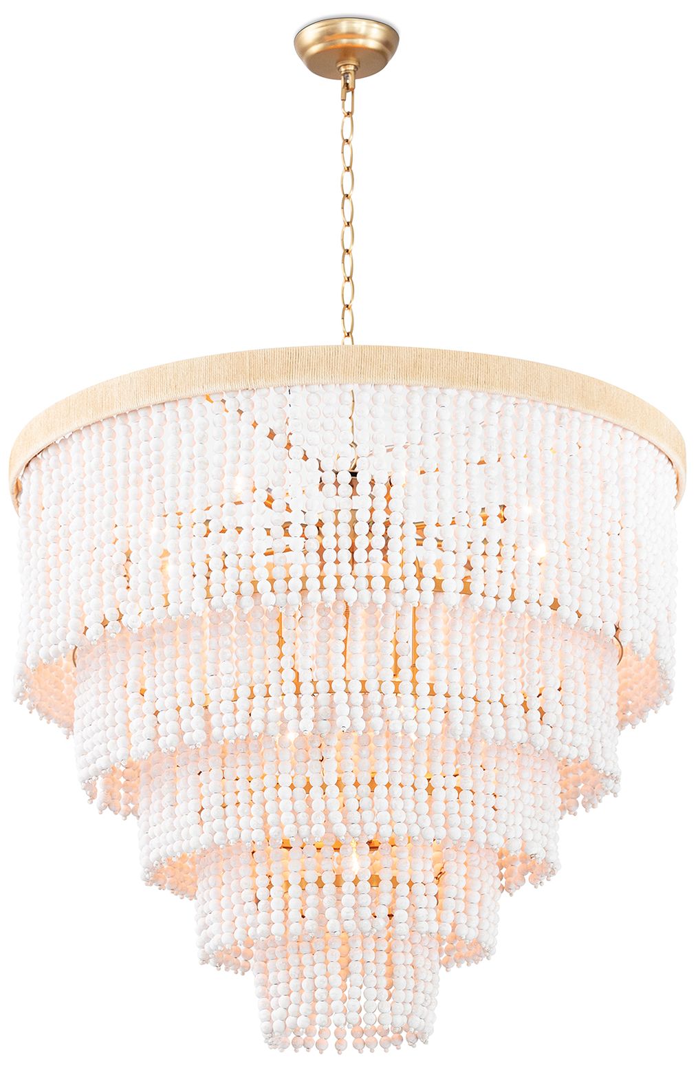 Coastal Living Waterfall Chandelier 35 Height