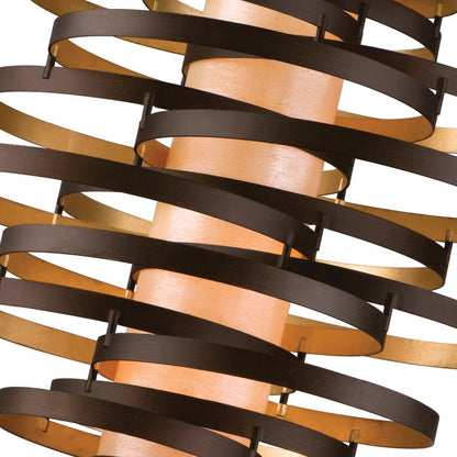 Corbett Lighting Vertigo 4 Light 30" Wide Chandelier with Fabric Shade