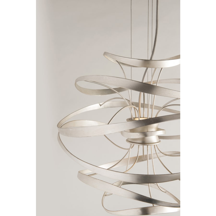 Corbett Lighting Calligraphy 2 Light 26" LED Pendant with Hand-Crafted Iron