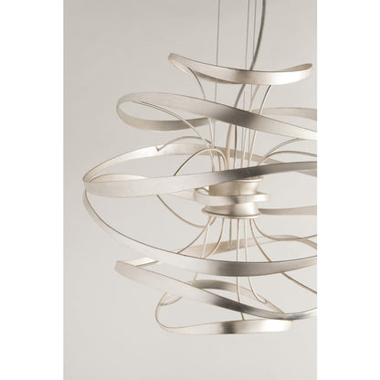 Corbett Lighting Calligraphy 2 Light 26" LED Pendant with Hand-Crafted Iron