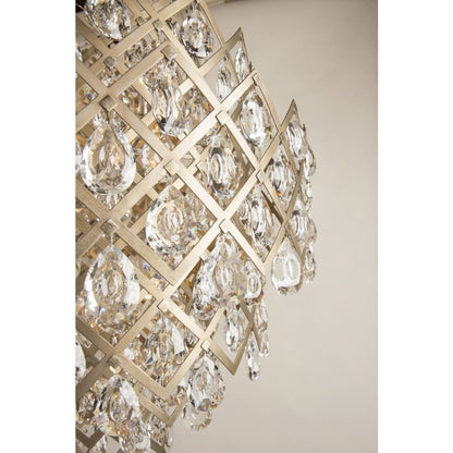 Corbett Lighting Tiara 7 Light 25-3/4" Wide Chandelier with Crystal Accents