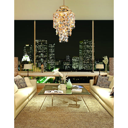 Corbett Lighting Ambrosia 11 Light 32" Wide Pendant with Crystal Accents