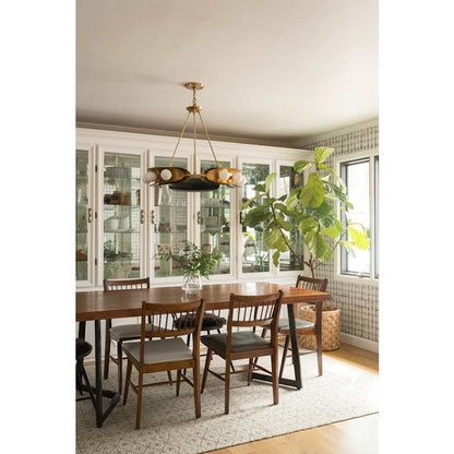 Corbett Lighting Hopper 9 Light 32" Wide Ring Chandelier