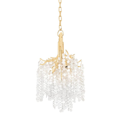 Corbett Lighting Genoa 5 Light 15" Wide Abstract Chandelier