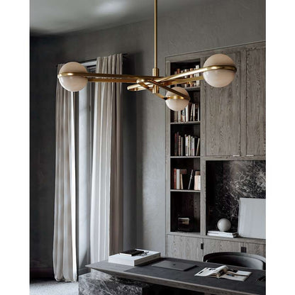 Corbett Lighting Kyomi 52" Wide Abstract Chandelier