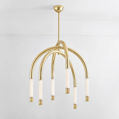 Corbett Lighting Zeme 34" Wide LED Abstract Chandelier