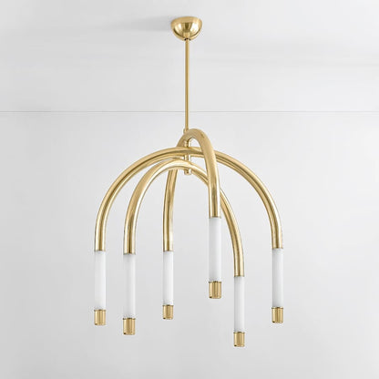 Corbett Lighting Zeme 34" Wide LED Abstract Chandelier