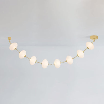 Corbett Lighting Nephele 99" Wide Linear Pendant