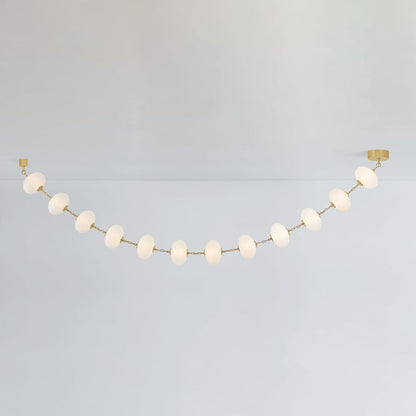 Corbett Lighting Nephele 138" Wide Linear Chandelier