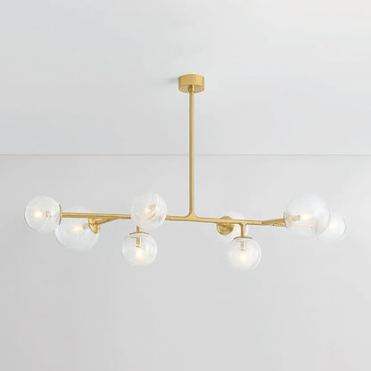 Corbett Lighting Glasgow 8 Light 22" Wide Linear Pendant