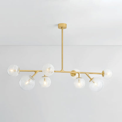 Corbett Lighting Glasgow 8 Light 22" Wide Linear Pendant