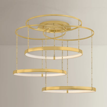 Corbett Lighting Chiasso 56" Wide LED Multi Light Pendant