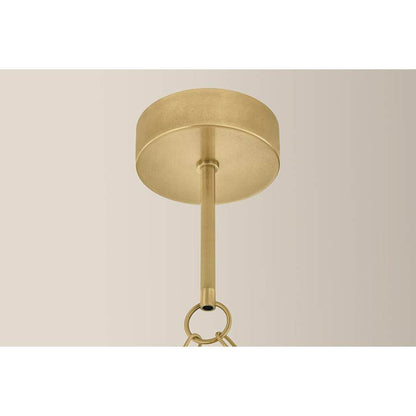 Corbett Lighting Corda 26" Wide LED Multi Light Pendant with Matte Cloud Glass Shades