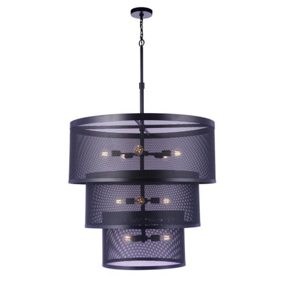 Craftmade Mesh 12 Light 36" Wide Pendant