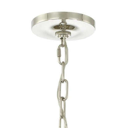 Crystorama Bolton 31"W Polished Nickel 12-Light Crystal Chandelier