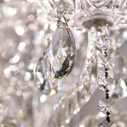 Crystorama Lighting Group Traditional Crystal 12 Light 31" Wide Crystal Chandelier with Swarovski Strass Crystal Accents