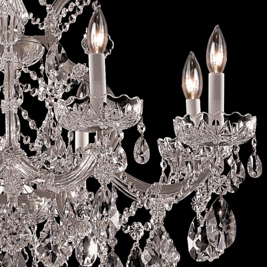 Crystorama Lighting Group Maria Theresa 9 Light 28" Wide Crystal Chandelier with Swarovski Spectra Crystal Accents