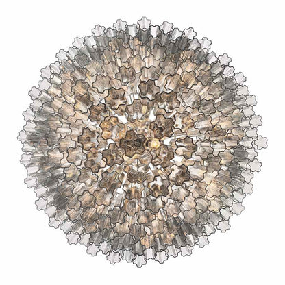 Crystorama Lighting Group Addis 28 Light 49" Wide Waterfall Chandelier
