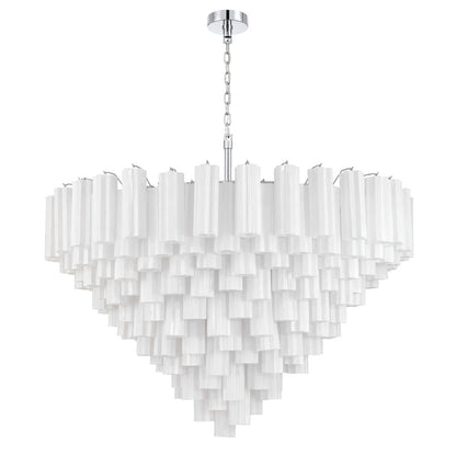 Crystorama Lighting Group Addis 28 Light 49" Wide Waterfall Chandelier