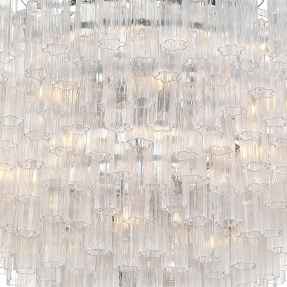 Crystorama Lighting Group Addis 40 Light 62" Wide Waterfall Chandelier