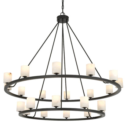 Crystorama Lighting Group Aragon 22 Light 47" Wide LED Chandelier