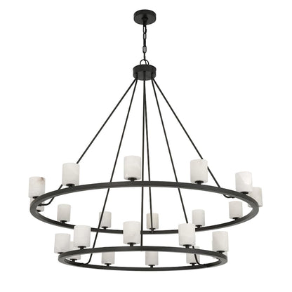 Crystorama Lighting Group Aragon 22 Light 47" Wide LED Chandelier