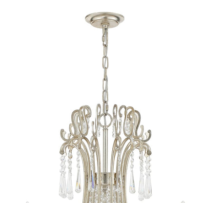 Crystorama Lighting Group Arcadia 15 Light 46" Wide Crystal Candle Style Chandelier with Hand Cut Crystal Accents