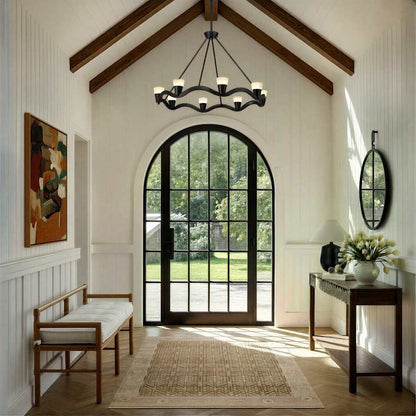 Crystorama Lighting Group Vance 39" Wide Ring Chandelier