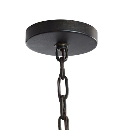 Crystorama Luna 60" Wide Bronze-Gold 12-Light Modern Large Chandelier