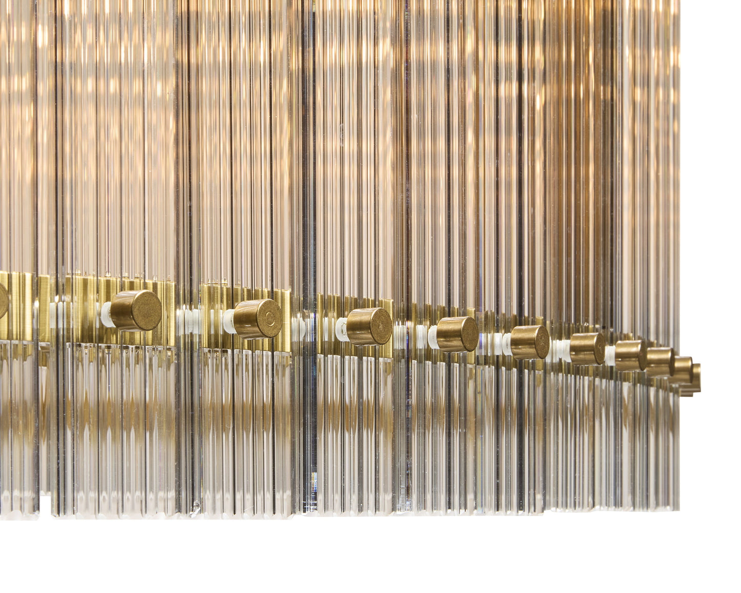 Kore Chandelier Large Brass ClearBy SUNPAN
