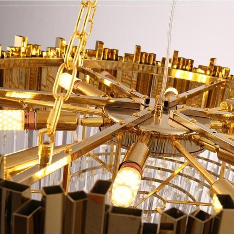 Gio Collection 40" Crystal ChandelierBy MORSALE