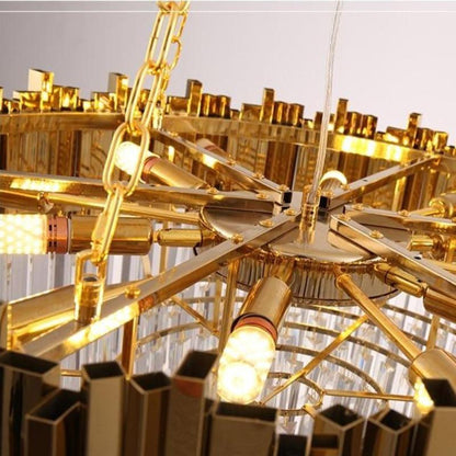 Gio Collection 40" Crystal ChandelierBy MORSALE