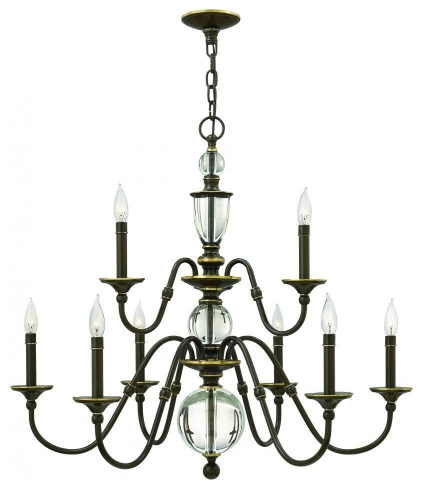 Hinkley Eleanor Nine Light Foyer Pendant 4958LZBy Hinkley