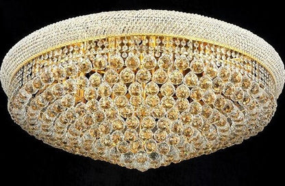 1800 Primo Collection Flush Mount, Royal CutBy Elegant Furniture & Lighting