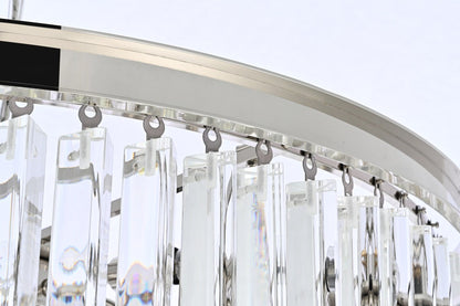Elegant Lighting 30" Spiral Crystal ChandelierBy Elegant Furniture & Lighting