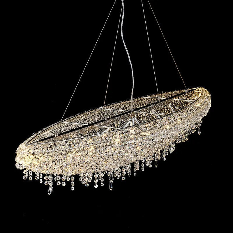 Alleri Crystal Chandelier For Dining Room, 59"By MORSALE