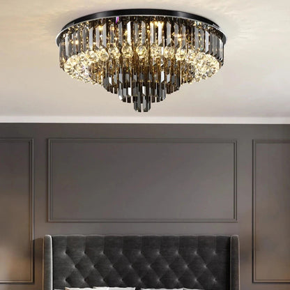 Gio Crystal Ceiling Chandelier, Diameter 40"By MORSALE