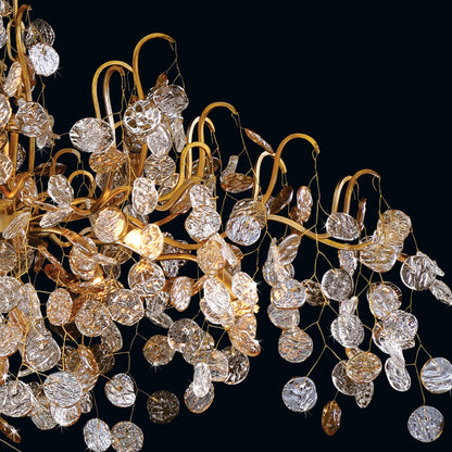 Eurofase Lighting 29056 Campobasso 5 Light 21"W Flush Mount - GoldBy Eurofase Lighting