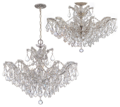 Crystorama Lighting Group 4439-CL-S Maria Theresa 6 Light 27"W - PolishedBy Crystorama Lighting