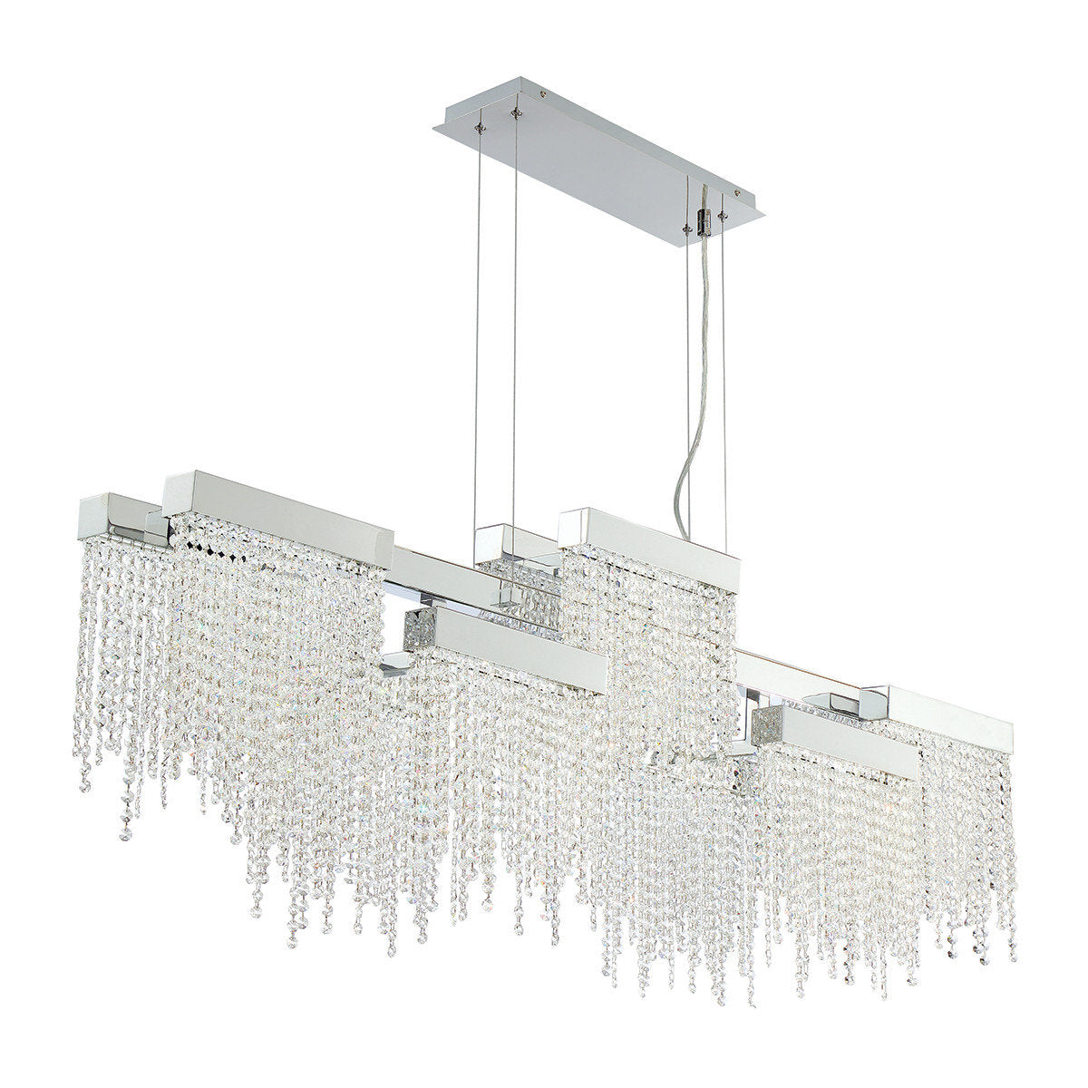 10-Light Luxe Large Chandeliers by EurofaseBy Eurofase Lighting