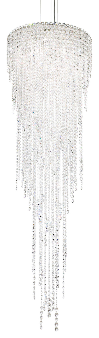 Schonbek Ch1813N-401H 5 Light Crystal Pendant, Polished Stainless SteelBy Schonbek