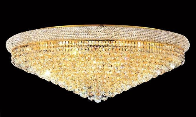 1800 Primo Collection Flush Mount, Royal CutBy Elegant Furniture & Lighting