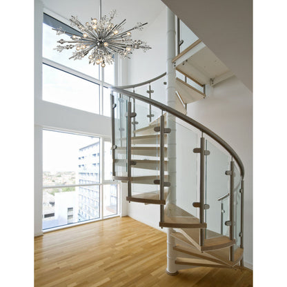 Elk Lighting Starburst 24-Light Chandelier, Polished ChromeBy ELK Group International