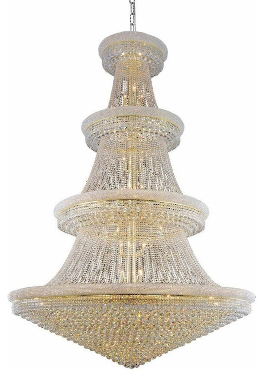 Elegant Lighting V1800G72G/RC Primo 66-Light Hanging FixtureBy Elegant Furniture & Lighting