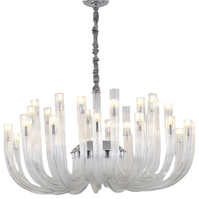 Candela Glass Chandelier, 16 HeadsBy Morsale.com