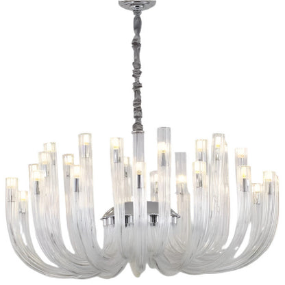 Candela Glass Chandelier, 16 HeadsBy Morsale.com